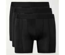 Set aus drei Performance Retropants aus recyceltem Stretch-Jersey