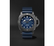 Submersible QuarantaQuattro Automatic 44mm Carbotech™ and Rubber Watch, Ref. No. PAM01232