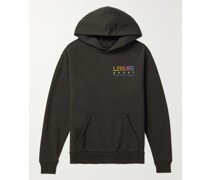 Hoodie aus Baumwoll-Jersey mit Print