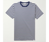 Essentials Niels gestreiftes T-Shirt aus Baumwoll-Jersey