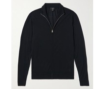 Cardigan aus Kaschmir mit Reißverschluss