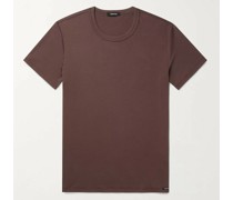 Slim-Fit Stretch Cotton-Jersey T-Shirt
