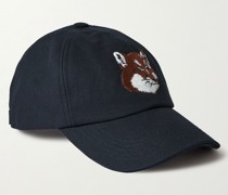 Logo-Embroidered Cotton-Blend Twill Baseball Cap