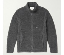 Jacke aus Fleece aus einer Wollmischung