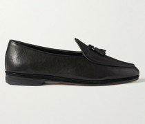 Marphy Loafers aus Leder mit Troddeln