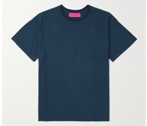 T-Shirt aus Jersey aus einer Baumwoll-Leinenmischung