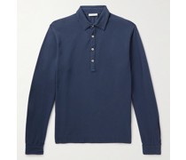 Cotton-Blend Piqué Polo Shirt