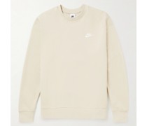Sportswear Club Sweatshirt aus Jersey aus einer Baumwollmischung mit Logostickerei