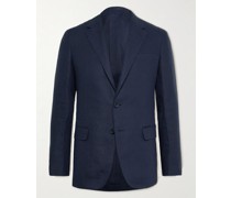 Unconstructed Linen Suit Jacket