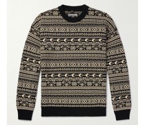 + Grateful Dead Pullover aus Baumwolle mit Intarsienmuster