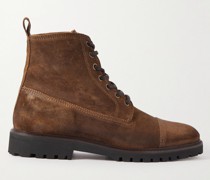 Alperton Stiefel aus Veloursleder