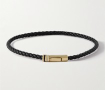 Juno Leather and Gold Vermeil Bracelet