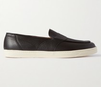 Joey Pennyloafers aus vollnarbigem Leder