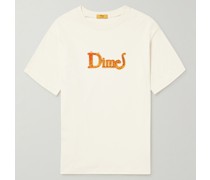 T-Shirt aus Baumwoll-Jersey mit Logoprint