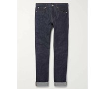 Petit Standard Jeans aus Raw Selvedge Denim mit schmaler Passform