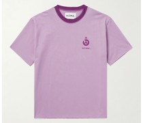 T-Shirt aus Baumwoll-Jersey mit Logoprint