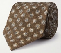 Krawatte aus Seiden-Jacquard, 8 cm