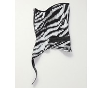 Schlauchschal aus Polartec® Power Stretch®-Material mit Zebraprint
