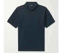 Logo-Embroidered Cotton-Piqué Polo Shirt