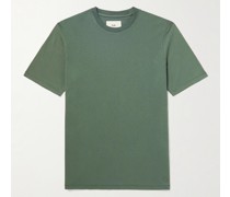 Panelled Cotton-Jersey T-Shirt