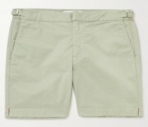 Bulldog Slim-Fit Cotton-Twill Shorts