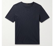 Essential T-Shirt aus Flammgarn-Jersey aus Baumwolle