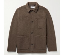 Brushed Wool-Blend Field Jacket