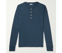 Karl Heinz Henley-Pyjama-Oberteil aus Baumwoll-Jersey