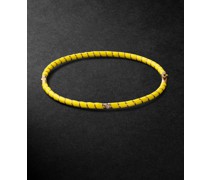 Gold, Enamel and Diamond Bracelet