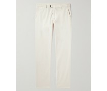 Gerade geschnittene Chino aus Stretch-Baumwolle