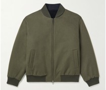 Ivy wendbare Bomberjacke aus Kaschmir mit Fleecefutter