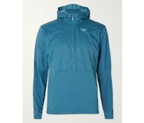 Delta Hybrid Kapuzenjacke aus Polartec®-Power-Dry®-Jersey