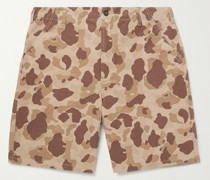 Peacekeeper Camouflage-Print Cotton-Ripstop Shorts