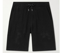 Jerry Straight-Leg Linen-Gauze Drawstring Shorts