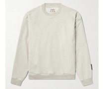 Patchwork-Sweatshirt aus Jersey aus einer Baumwollmischung