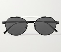 DiorBlackSuit R6U Pilotensonnenbrille aus Metall