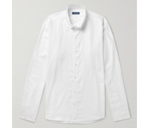 Journeyman Button-Down Collar Cotton-Twill Shirt