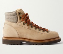 Wanderstiefel aus Nubukleder mit Futter aus Merinowolle