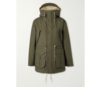 Outdoorsman Parka aus wattiertem Twill mit Fleecefutter
