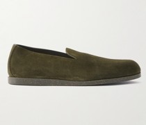 Loafers aus Veloursleder