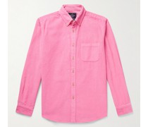 Lobo Hemd aus Baumwollcord mit Button-Down-Kragen