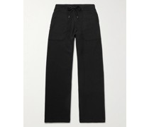 Straight-Leg Cashmere Trousers