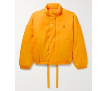 Orthuro wattierte Jacke aus Shell mit Logoapplikation