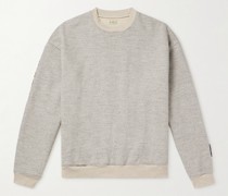 Peckish Maria Sweatshirt aus Baumwoll-Jersey und gestepptem Shell
