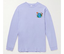 Opus Oberteil aus Biobaumwoll-Jersey mit Print
