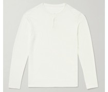 Henley Shirt aus Leinen