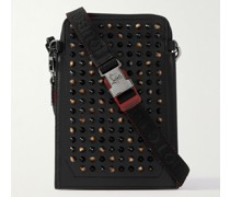 Etui aus Leder mit Stachelnieten