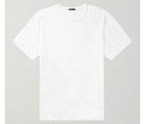 Lotus Slim-Fit Cotton-Jersey T-Shirt