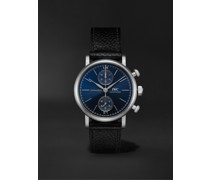 + Laureus Sport for Good Portofino 39 Limited Edition Automatic Chronograph 39 mm Uhr aus Edelstahl mit Lederarmband Ref.-Nr. IW391408