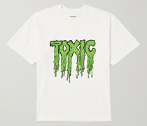 T-Shirt aus Baumwoll-Jersey mit Logoprint